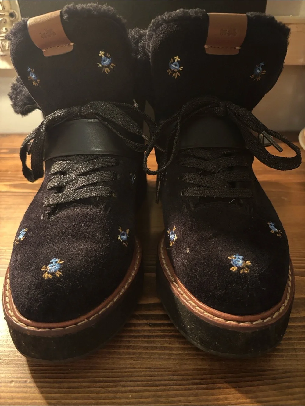 Coach women suede